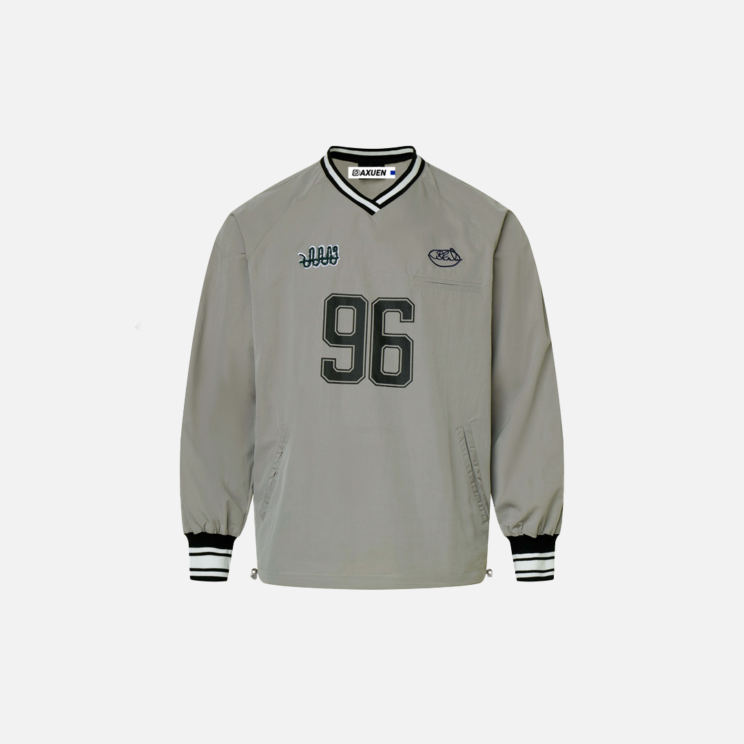 Trendy Streetwear Stylish Long Sleeve V-Neck Sweatshirt - Luxuryurbanwear