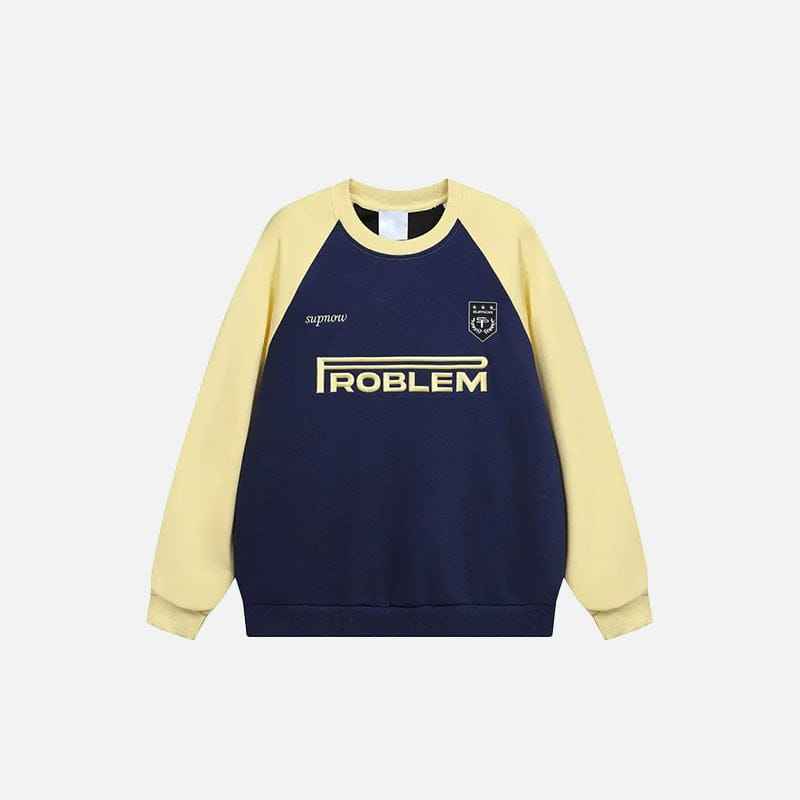 Sweat Loose Patchwork