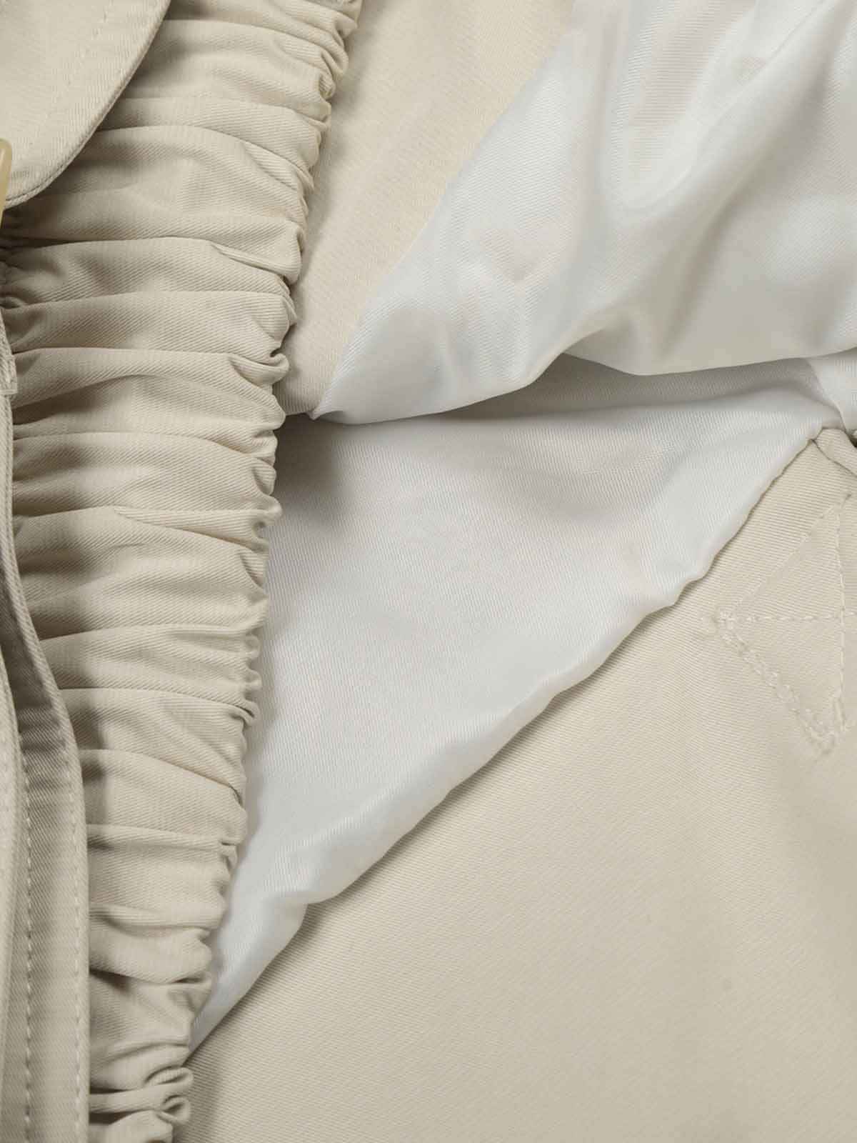 High Neck Belted Utility Cropped Jacket
