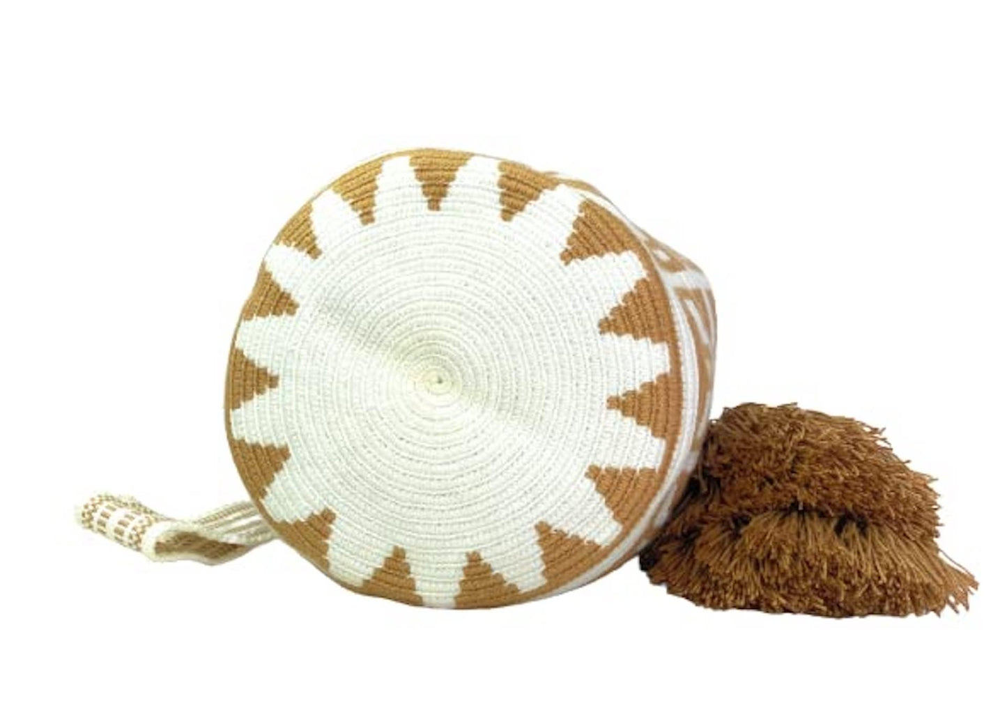 MEDIUM Wayuu Mochila Bag For Women original bolsa tejida colombiana authentic crochet pattern Gift from Colombia | AUTHENTIC WAYUU