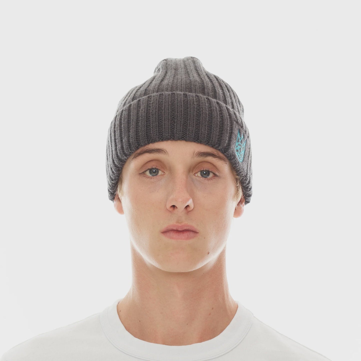 CULT OF INDIVIDUALITY Beanie Ribbed Knit