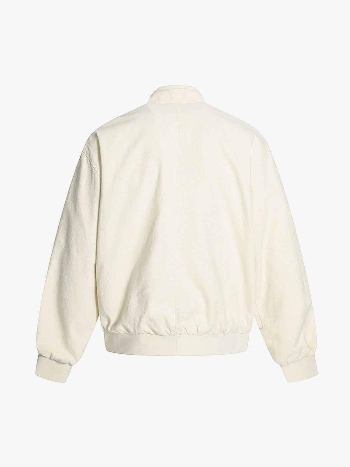 Structured Utility Stand Collar Zip Up Jacket