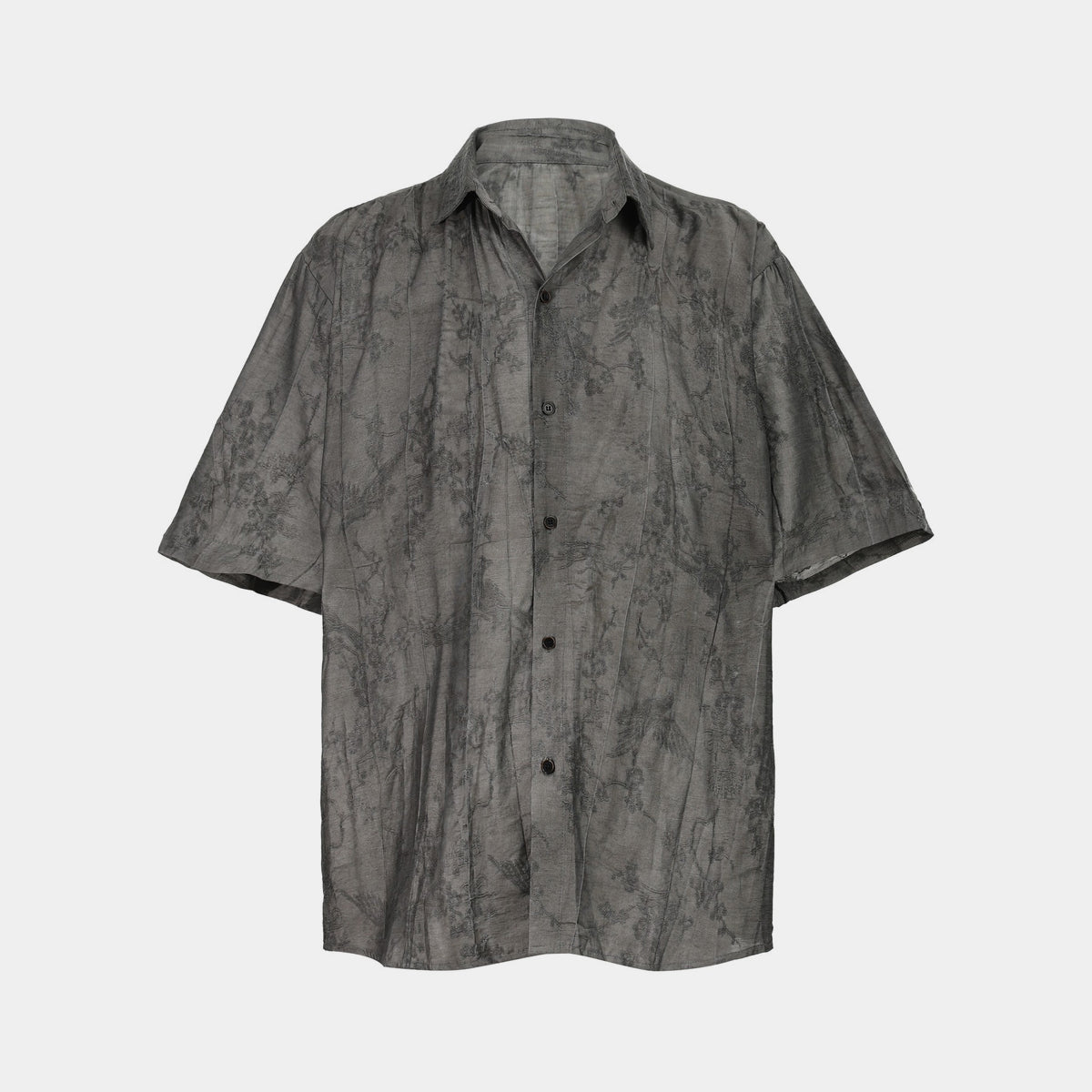Crinkled Texture | Oversized T-Shirt - Luxuryurbanwear