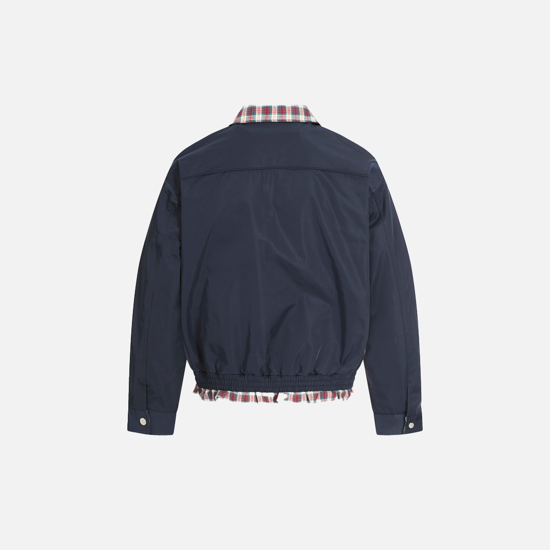 Winter Streetwear Stylish Plaid Collar Jacket - Luxuryurbanwear