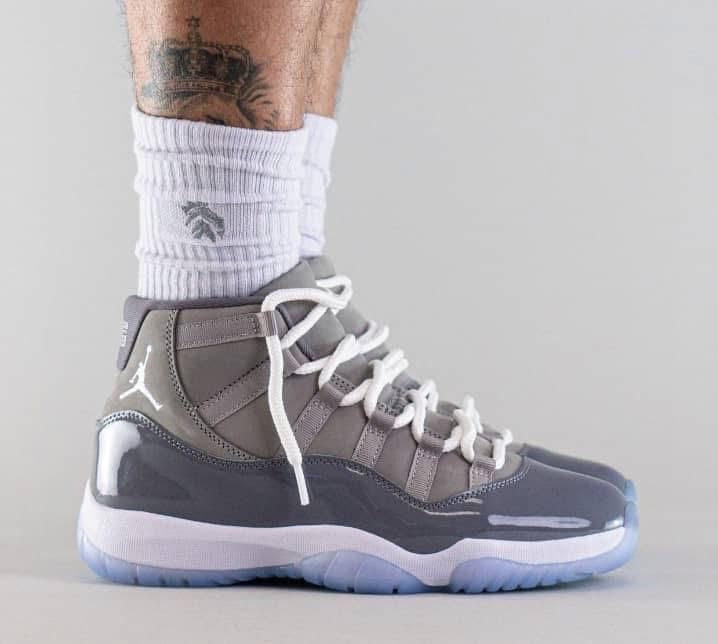 Custom Air Jordan 11 Retro Cool Grey