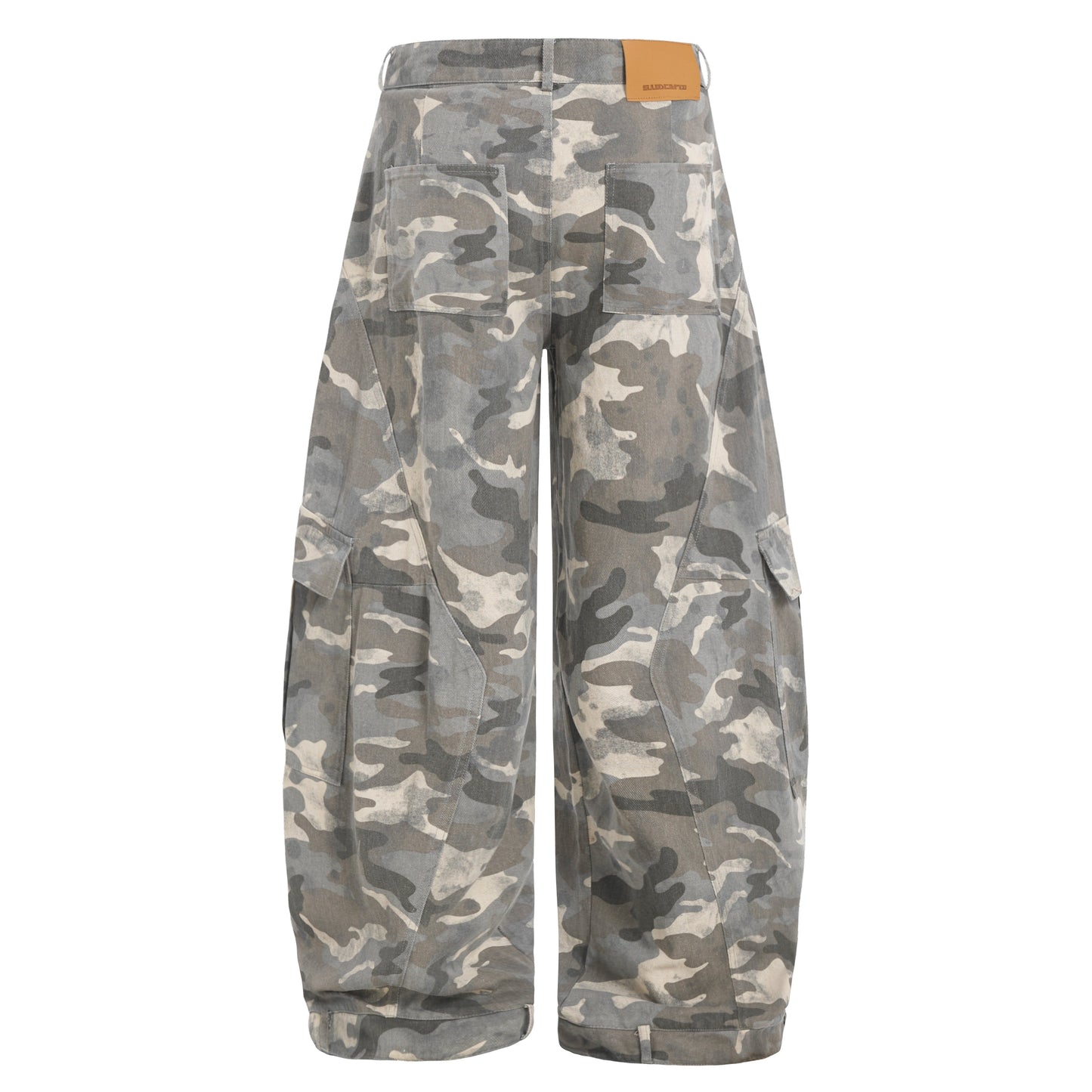 Tactical Camo Baggy Jeans - Gorpcore Utility Streetwear | LuxuryUrbanwear - Luxuryurbanwear