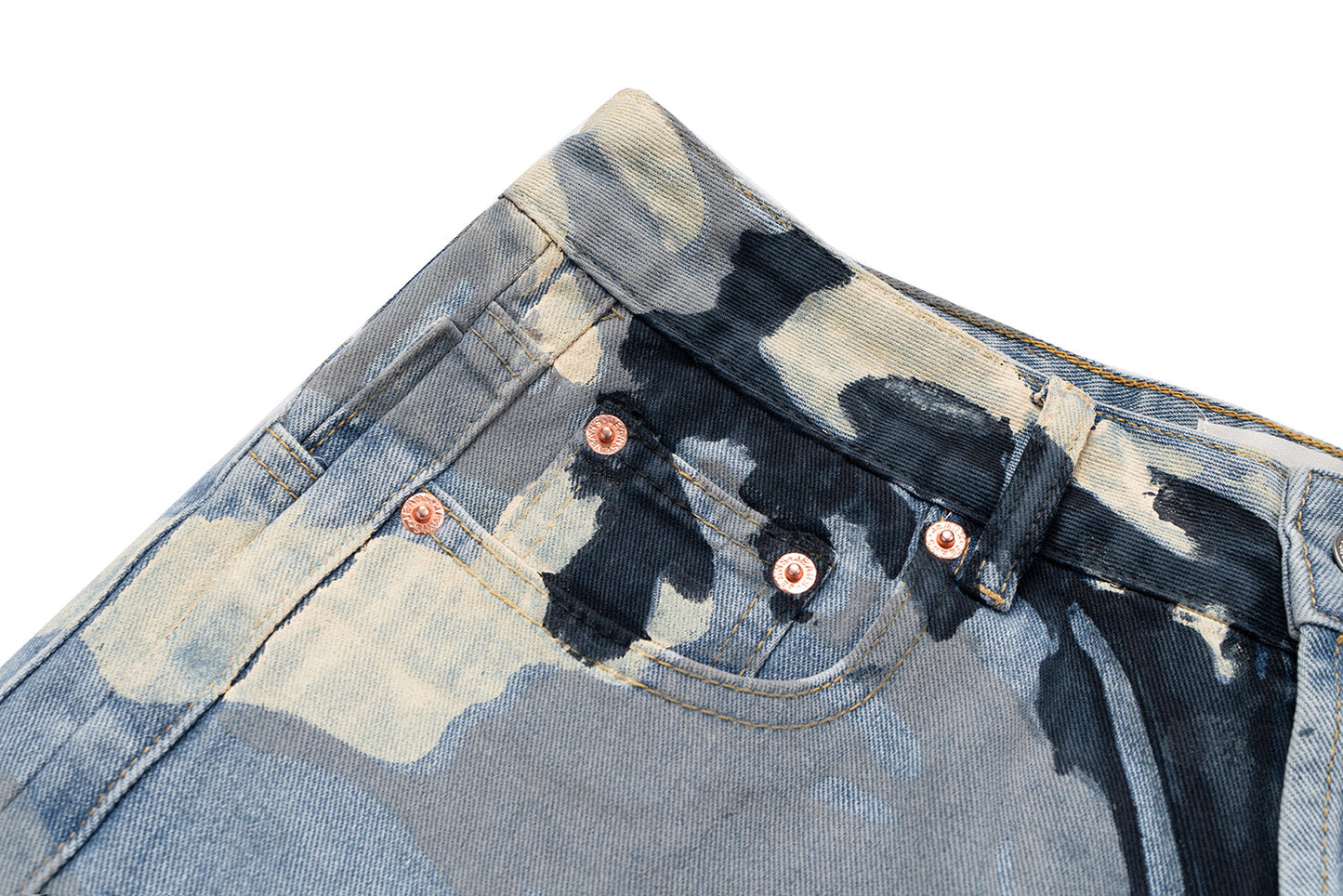 Camo Wide Leg | Baggy Jeans - Luxuryurbanwear