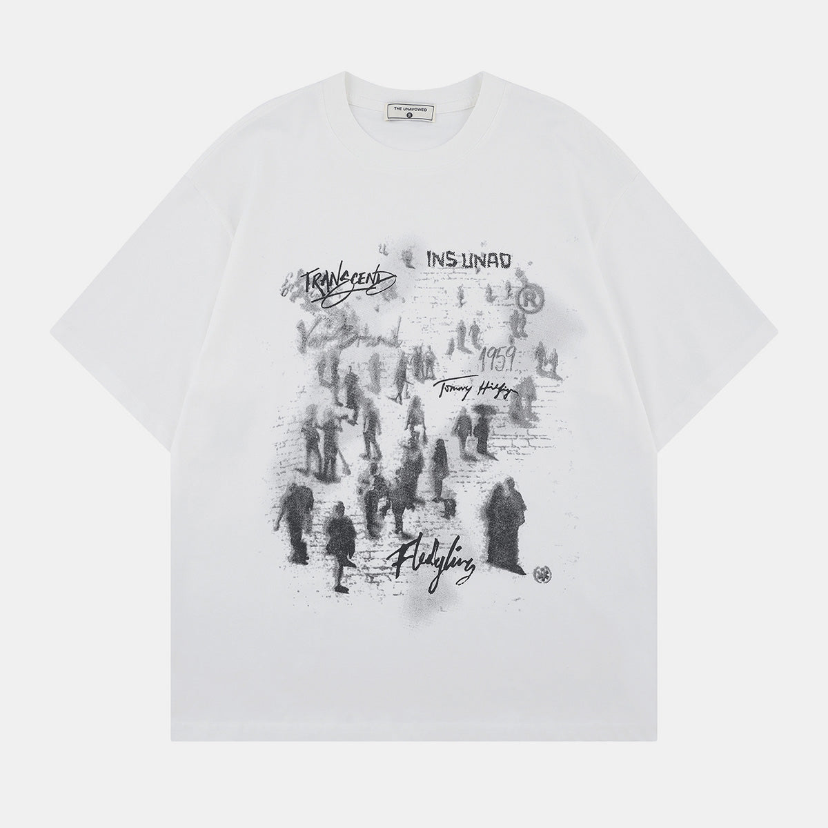 Crowd Print | Graffiti T-Shirt
