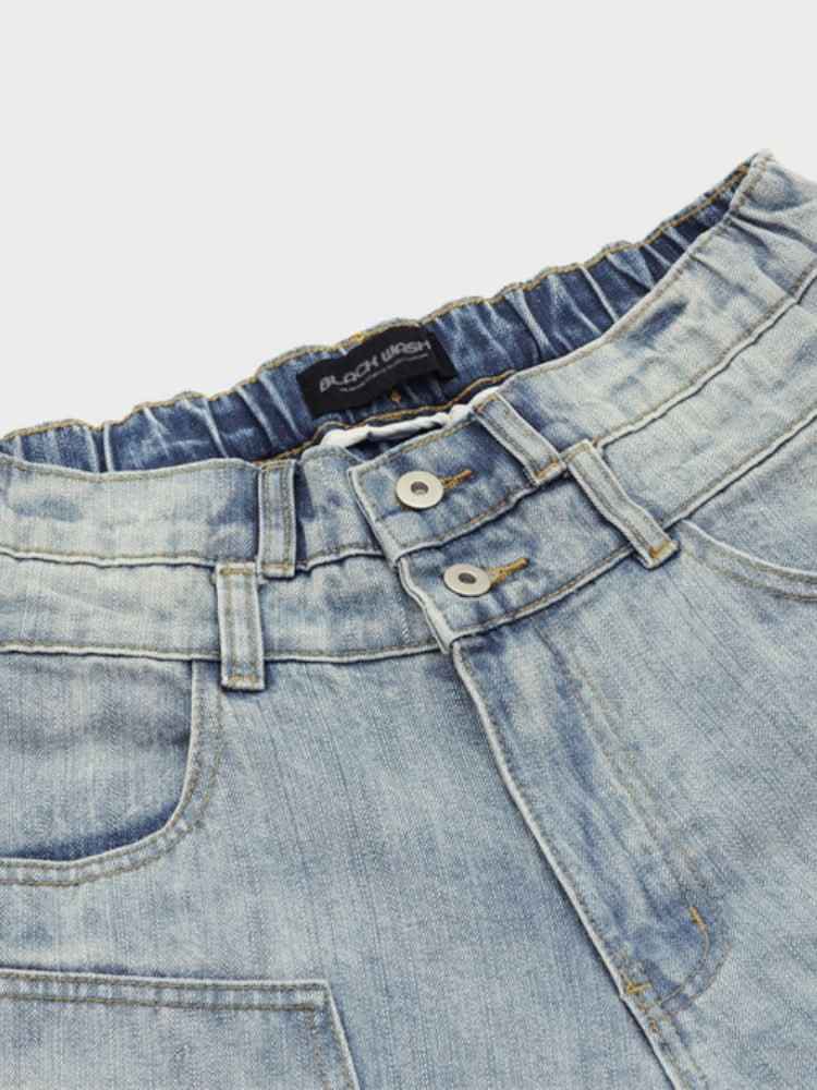 Denim Jorts Duble