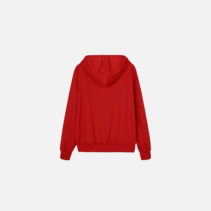 Zip Up Hoodie Bone Chill