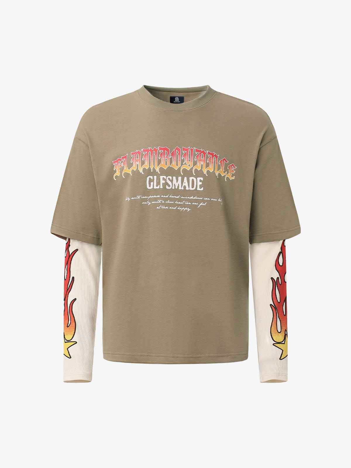 Long Sleeve Gradient Letters