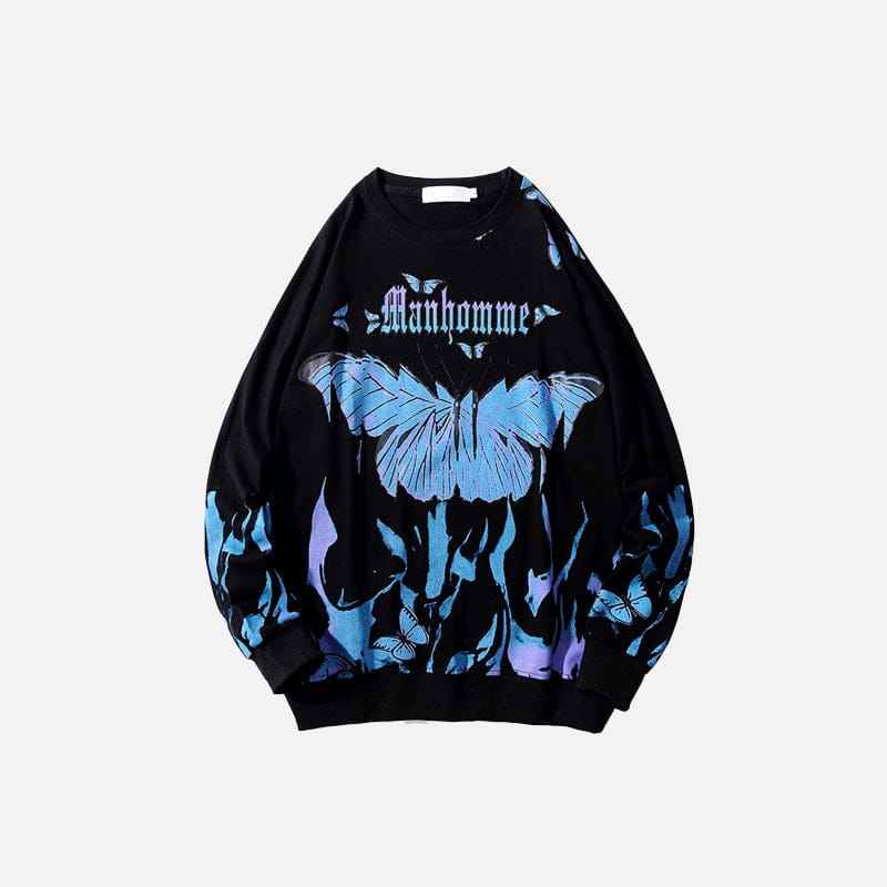 Sweat Butterfly Blue