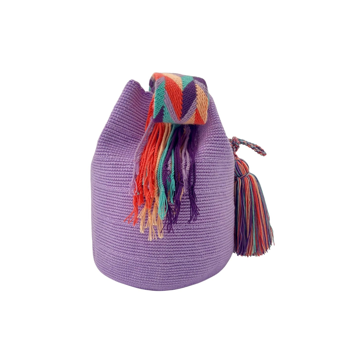 Authentic Wayuu Bag - Large Handmade Colombian Mochila - Handwoven Tribal Crossbody Shoulder Bag for Women - Unique