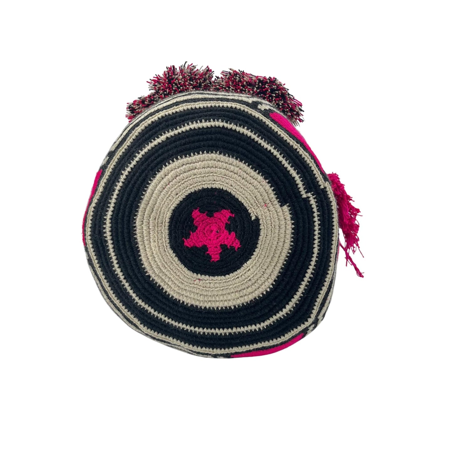 Authentic Wayuu Bag - Large Handmade Colombian Mochila - Handwoven Tribal Crossbody Shoulder Bag for Women - Unique