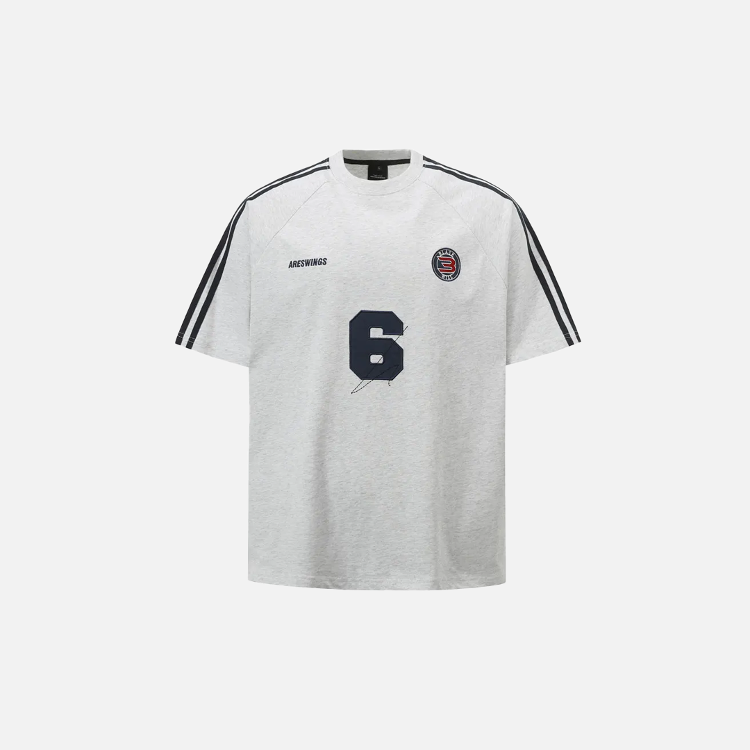 Elevated Y2K Patched Racing Short Sleeve Sport T-Shirt - Luxuryurbanwear