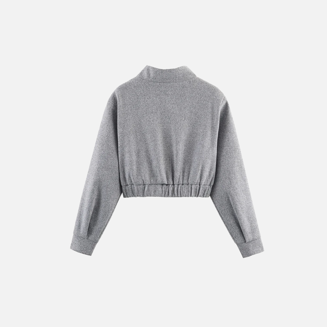 Streetwear Woolen Slim Fit Casual Jacket - Luxuryurbanwear