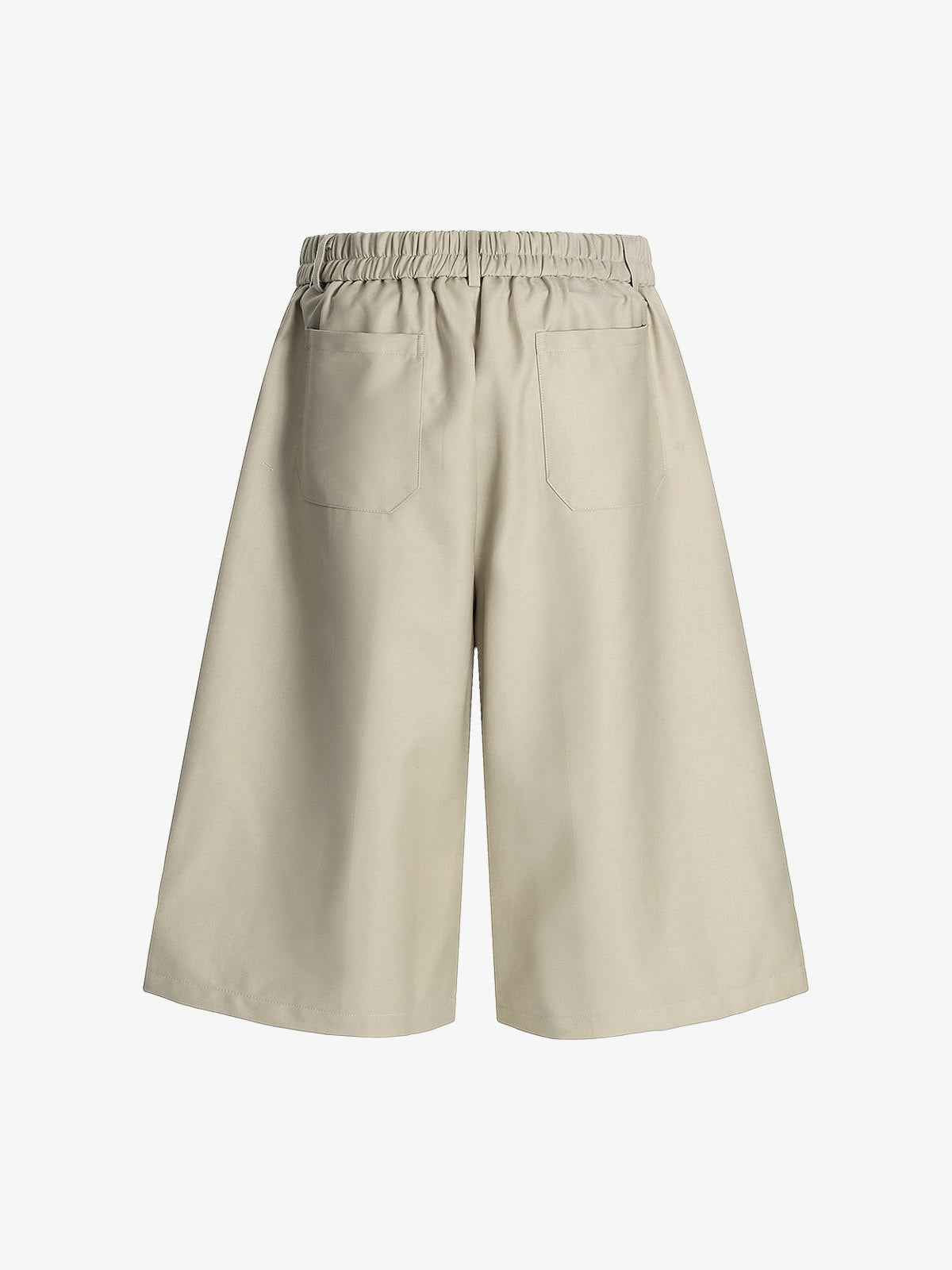 Deconstructed Drop-Effect Casual Jort