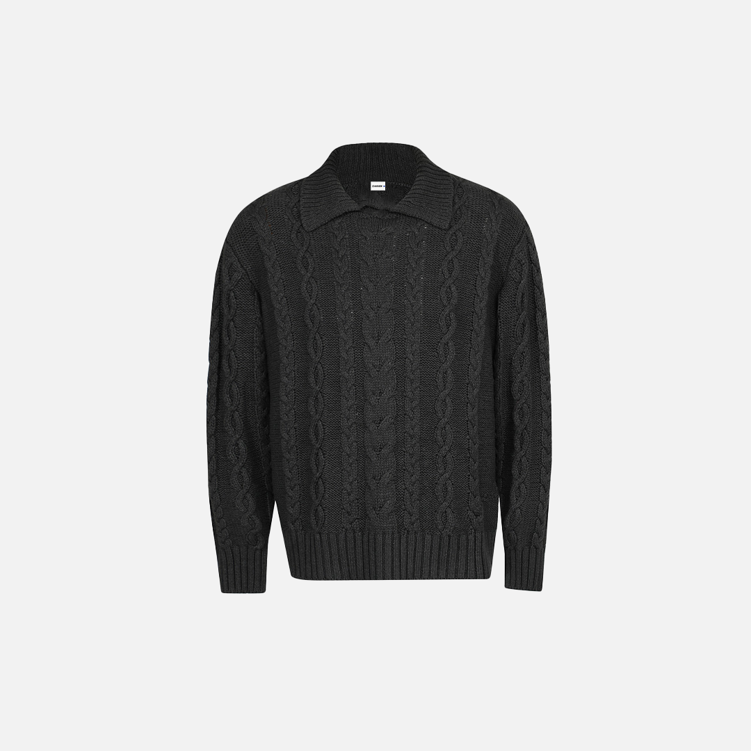 Winter Men Stylish Oversized Collar Casual Sweater - Luxuryurbanwear