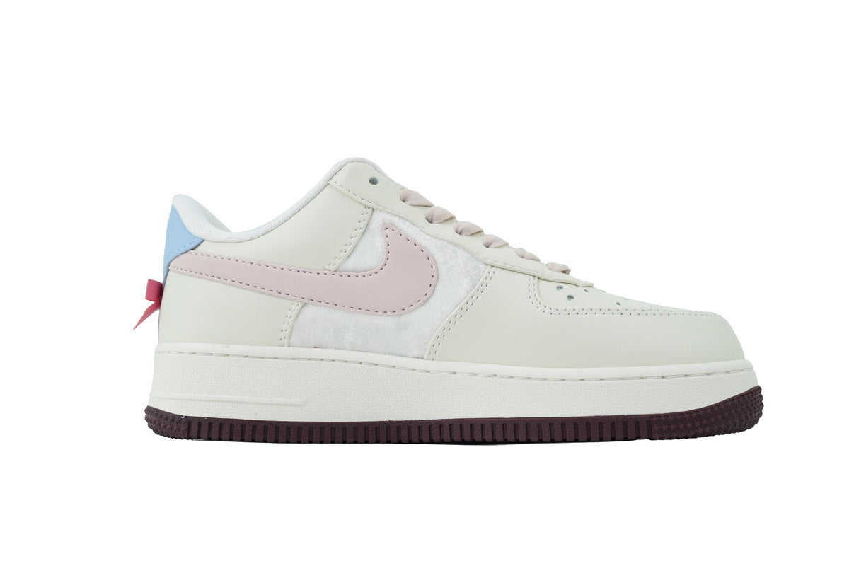 LUW Select: Wmns Air Force 1 'Valentine's Day' - Cream, White & Soft Pink Edition