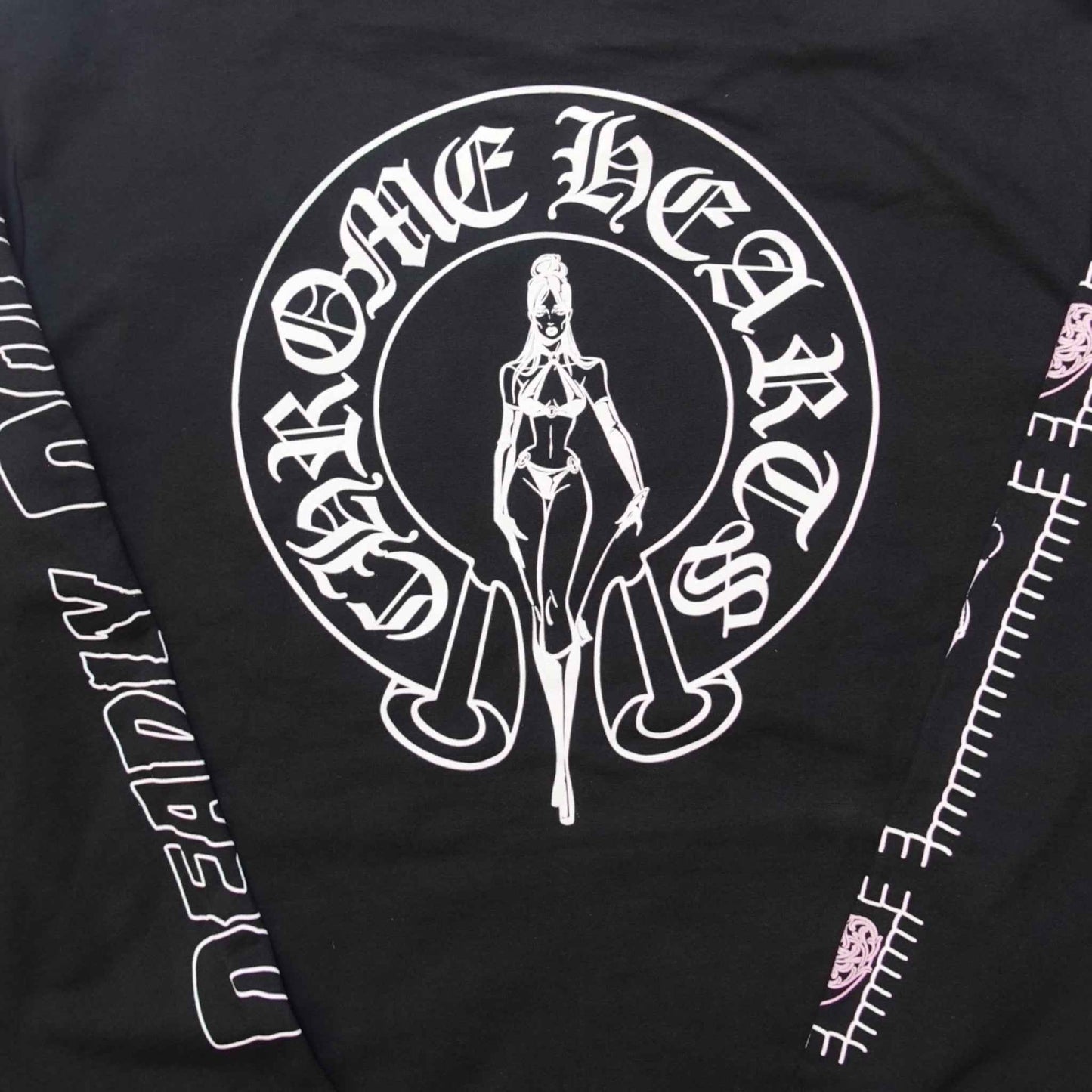 Chrome Hearts Deadly Doll Zip Up Hoodie