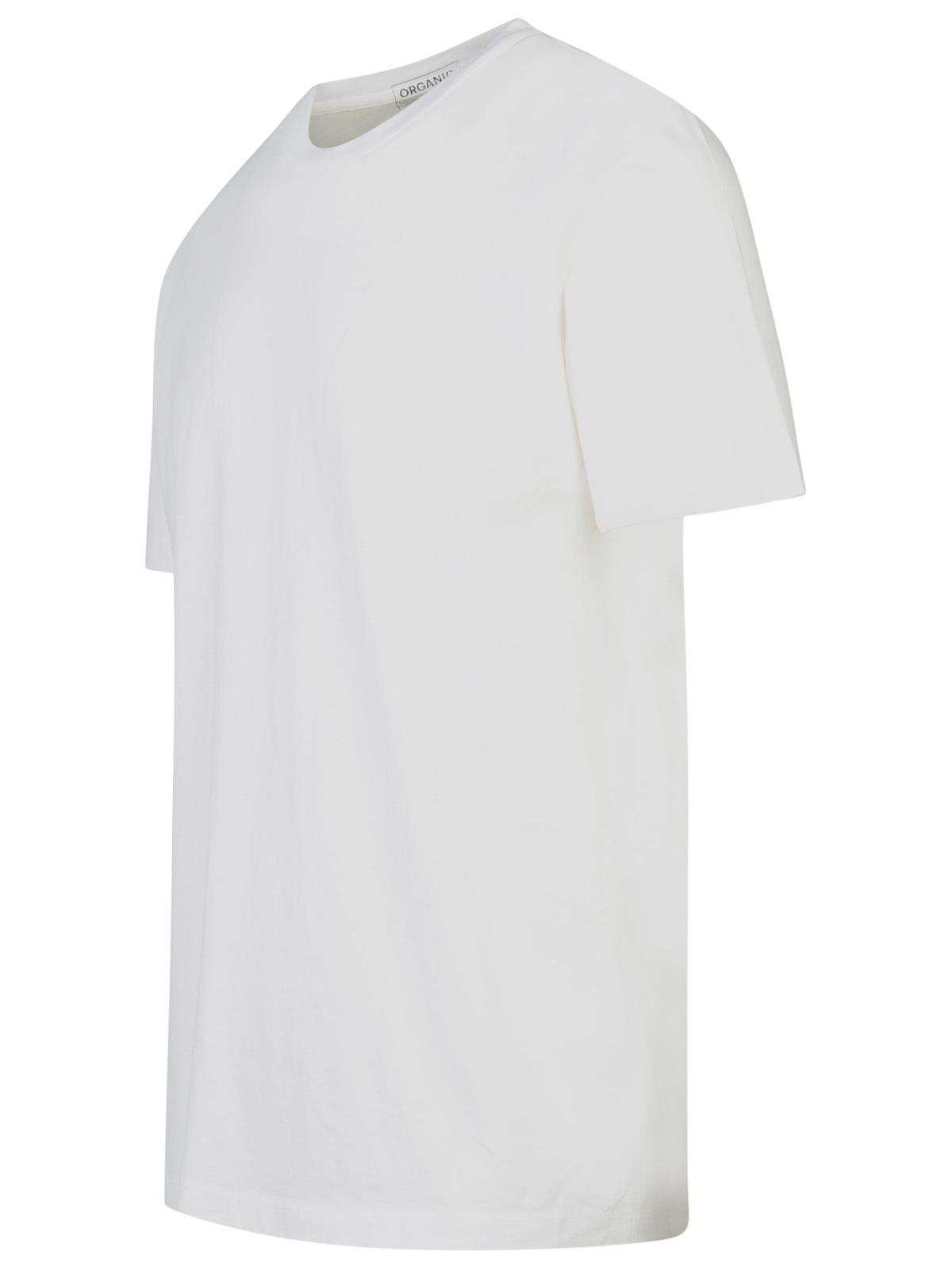 Maison Margiela Set Of 3 White Cotton T-Shirts Men