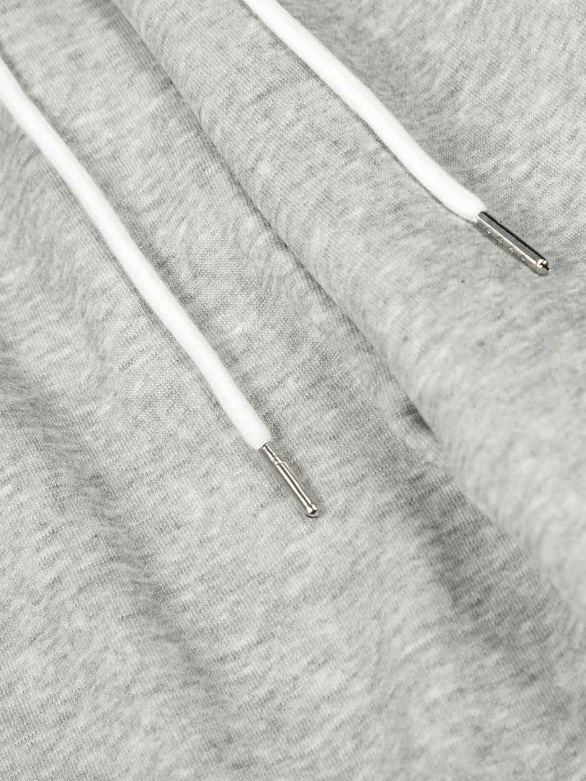 Retro Contrast Panel Drawstring Sweatpants