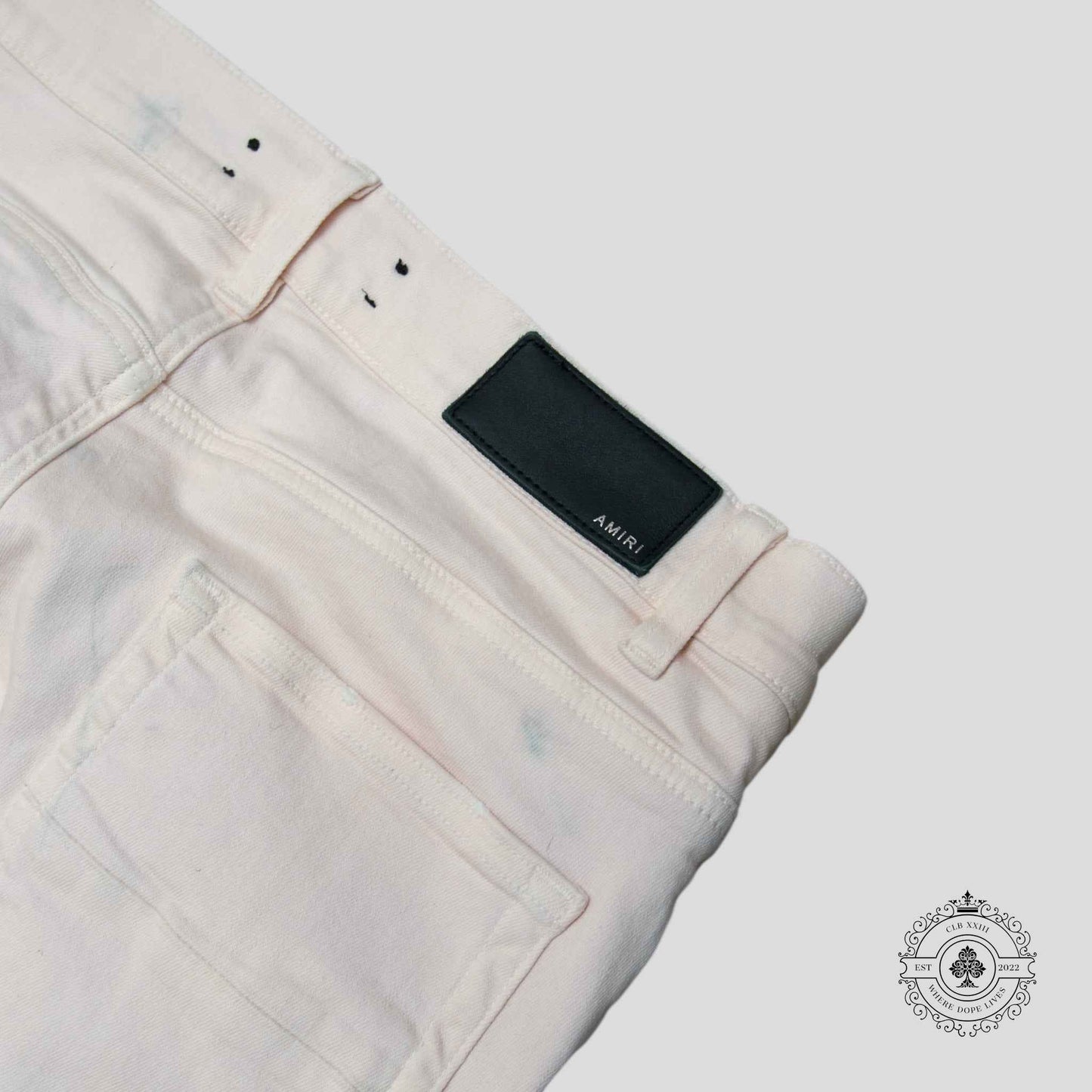 Amiri MX1 Jeans in Pink - Preowned