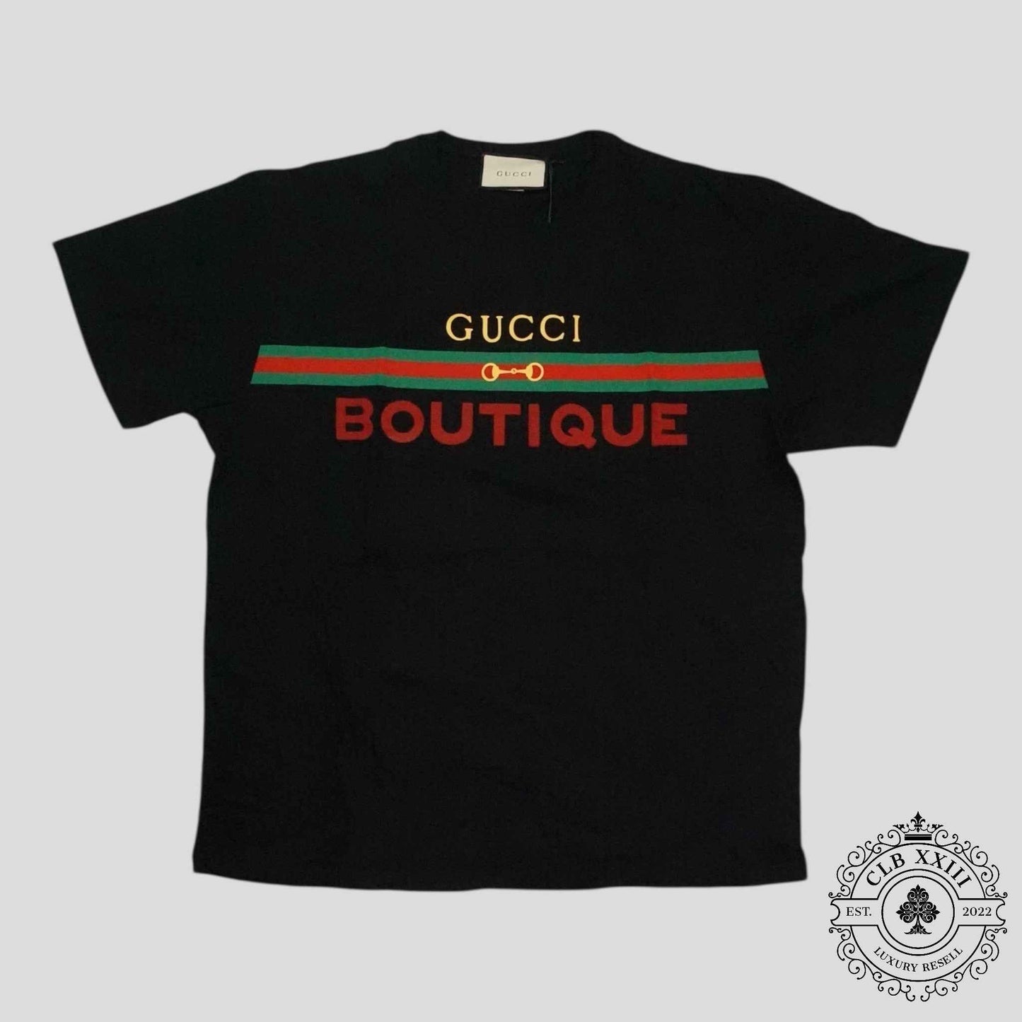 Gucci Boutique Tee in Black