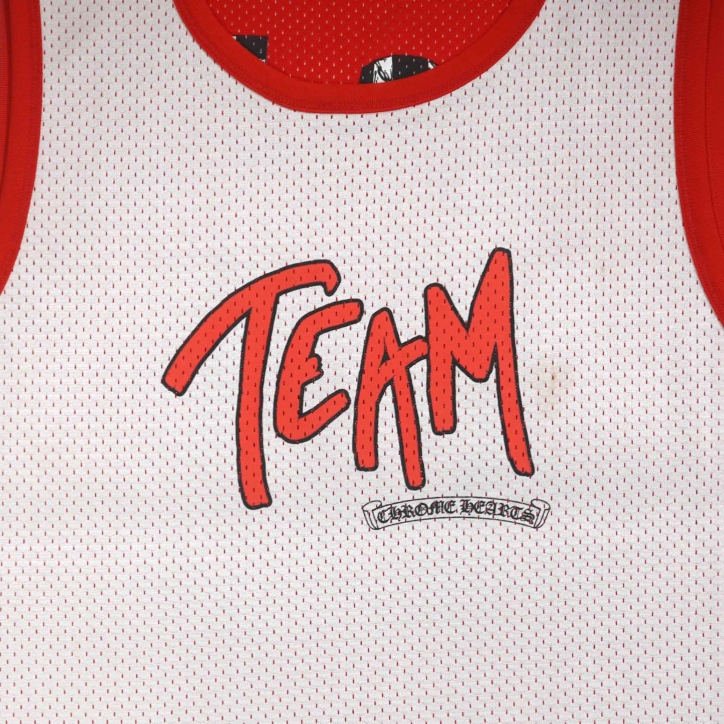 Chrome Hearts Reversible Mesh Team 99 Jersey in Red