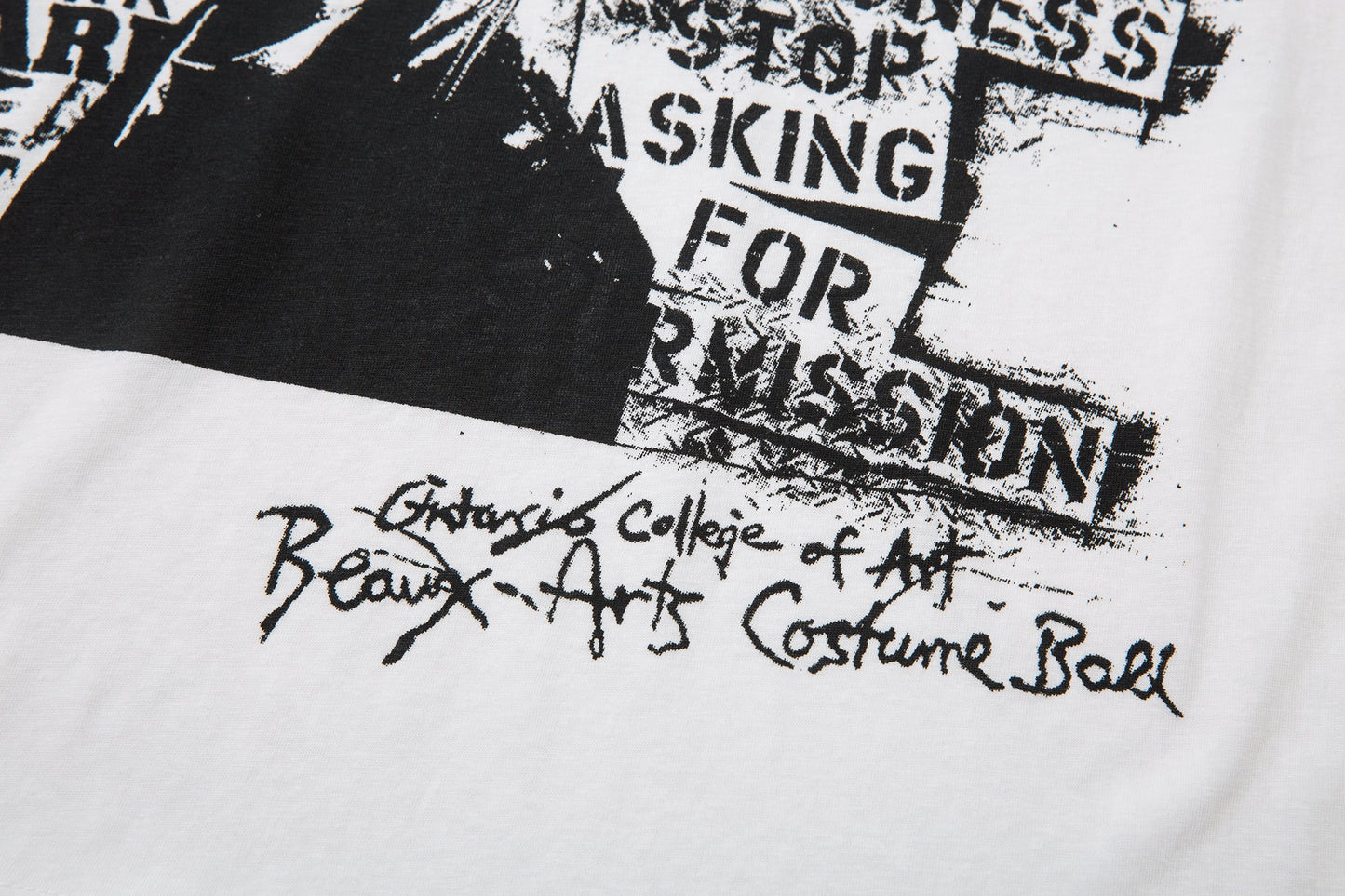 Grunge Portrait Print | Graphic Sweatshirt - Luxuryurbanwear