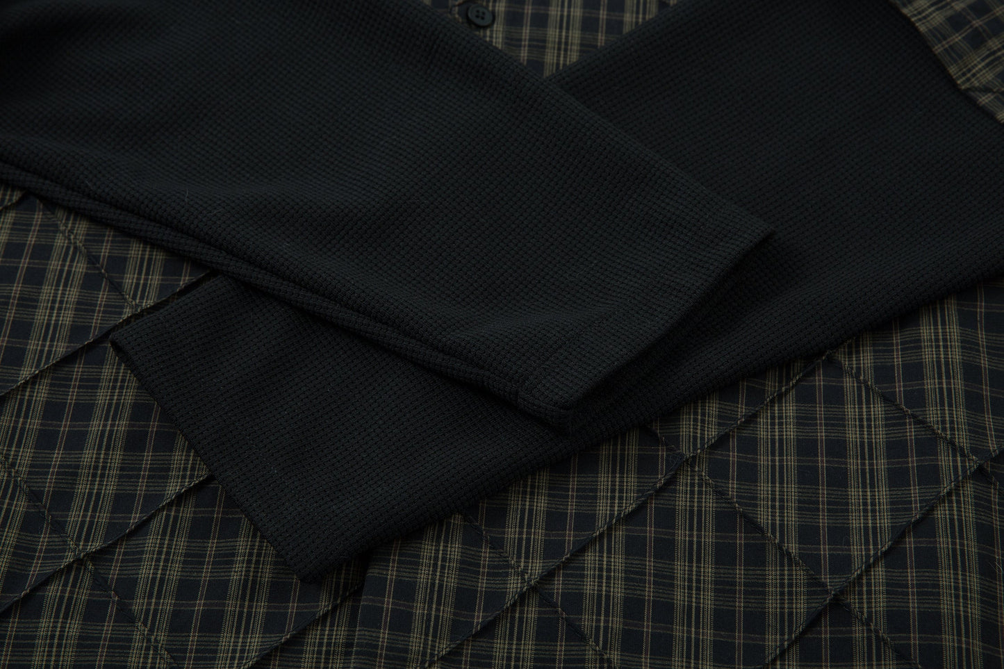 Layered Plaid Shirt | Street Sweatshirt - Luxuryurbanwear