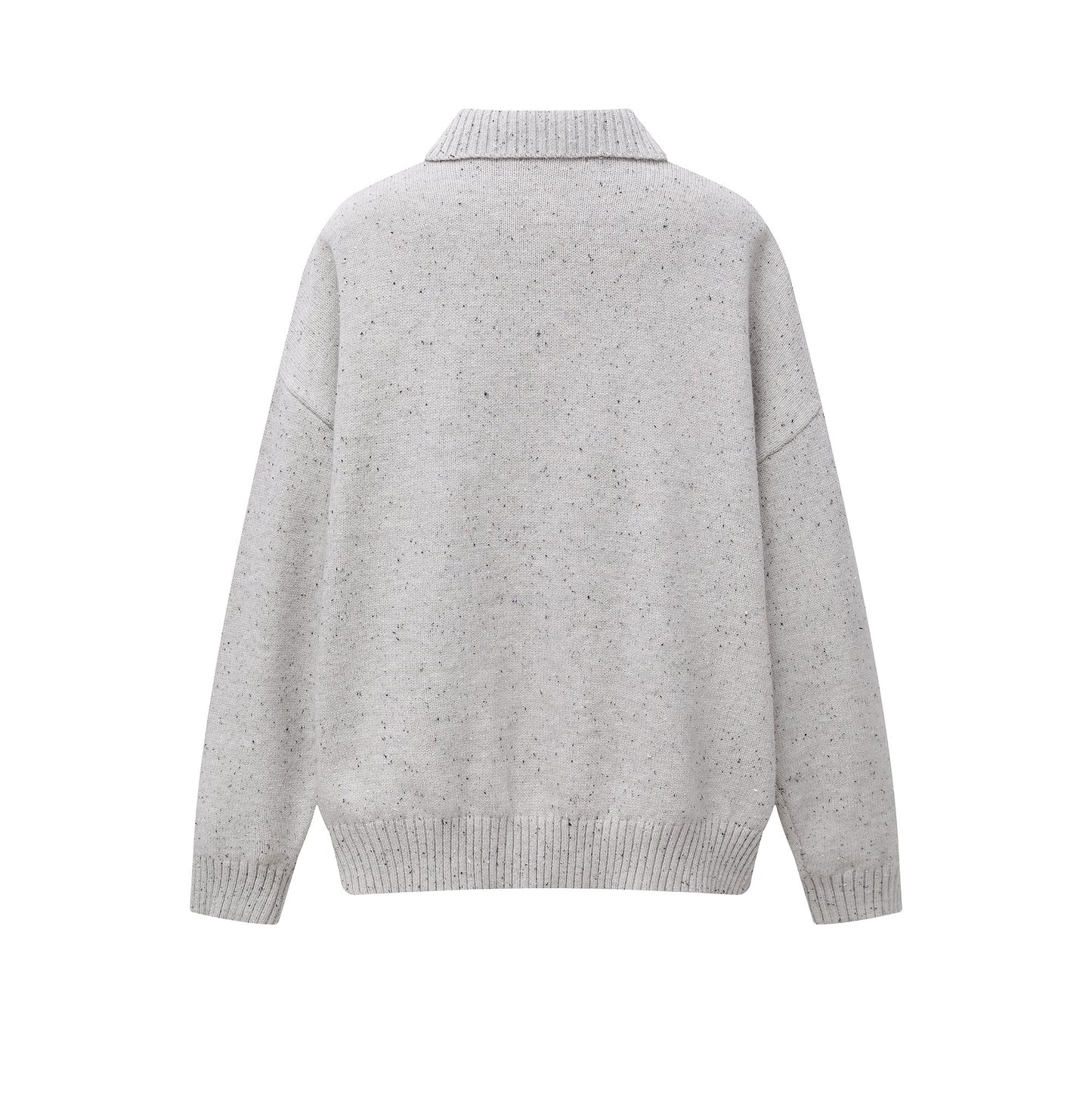 Cartoon Fuzzy | Knit Polo Sweater - Luxuryurbanwear