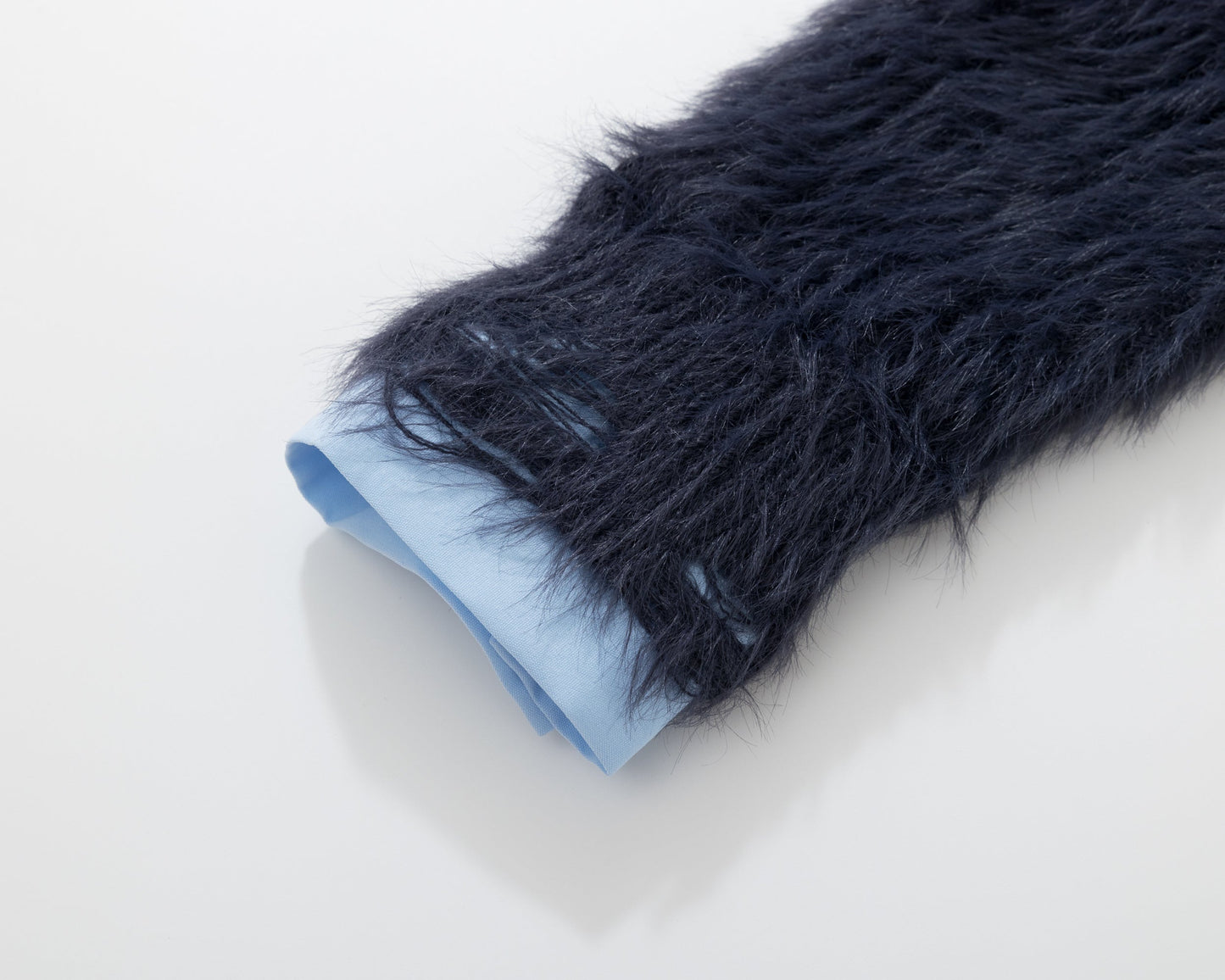 Preppy Fuzz | Mock-Layered Tie Collar Sweater - Luxuryurbanwear
