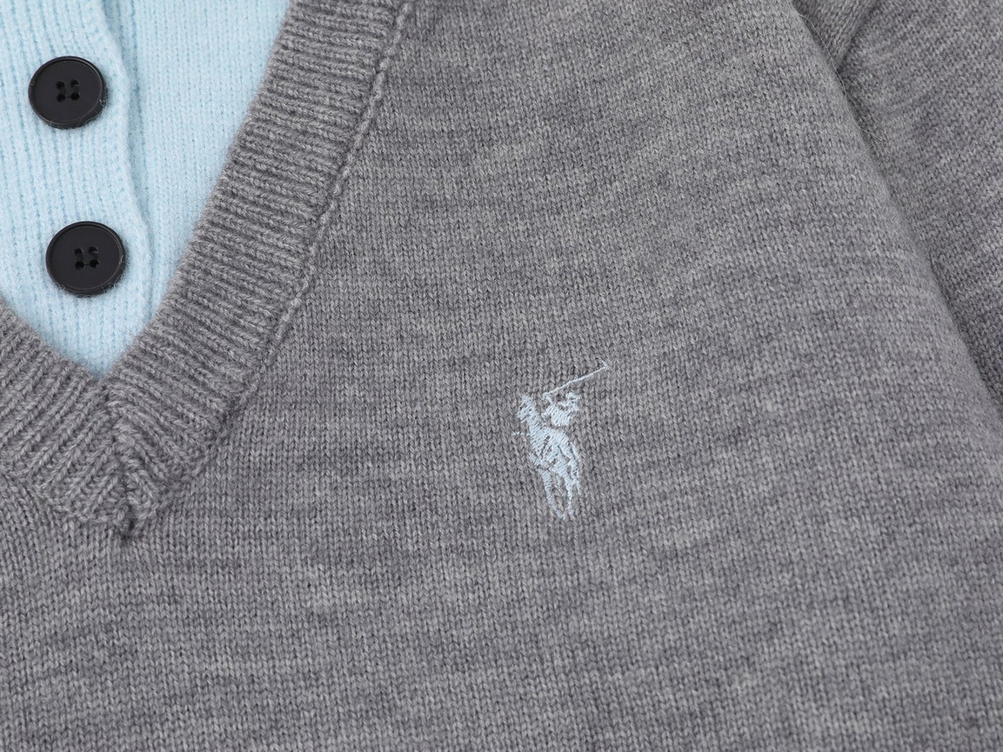 Classic Line | Contrast Collar Knit Polo Sweater - Luxuryurbanwear