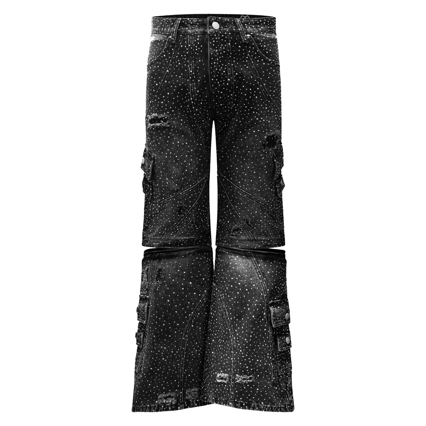 "DRKCRYSTL" TRNSFRMR DENIM
