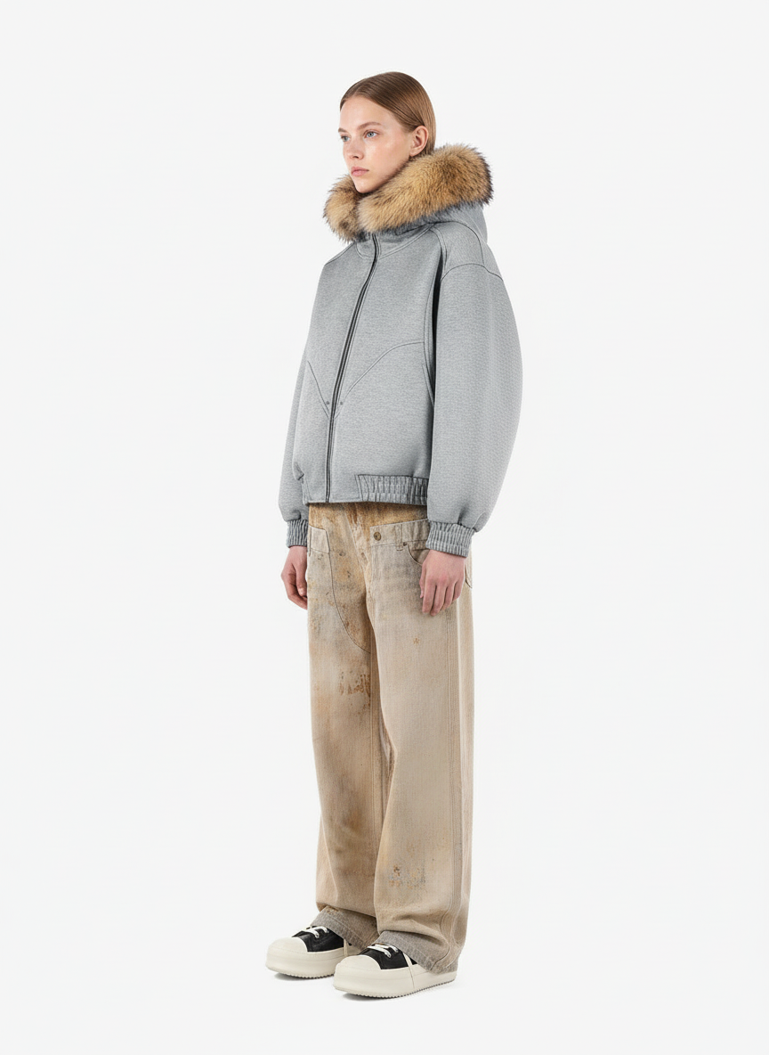 Vintage High Street Mud-Dyed Distressed Baggy Jeans - Luxuryurbanwear