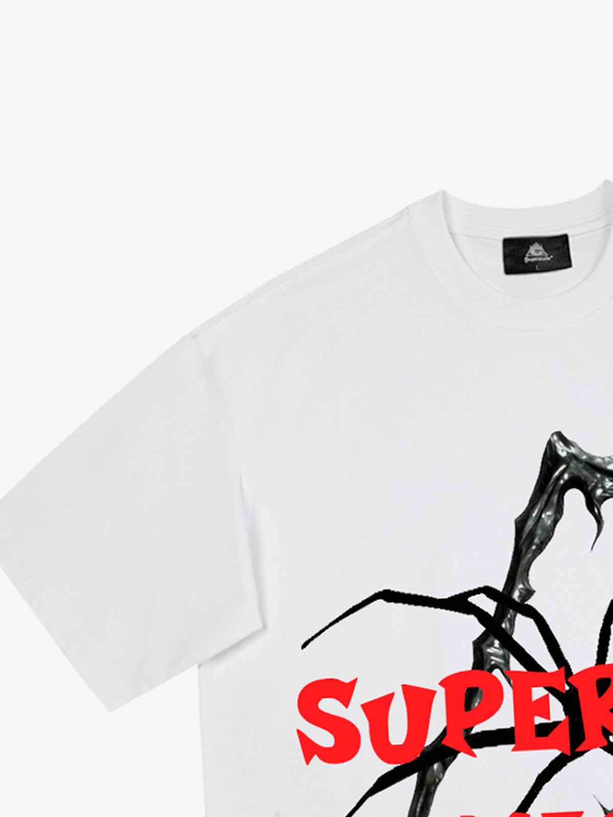 Gothic Spider Graphic T-Shirt