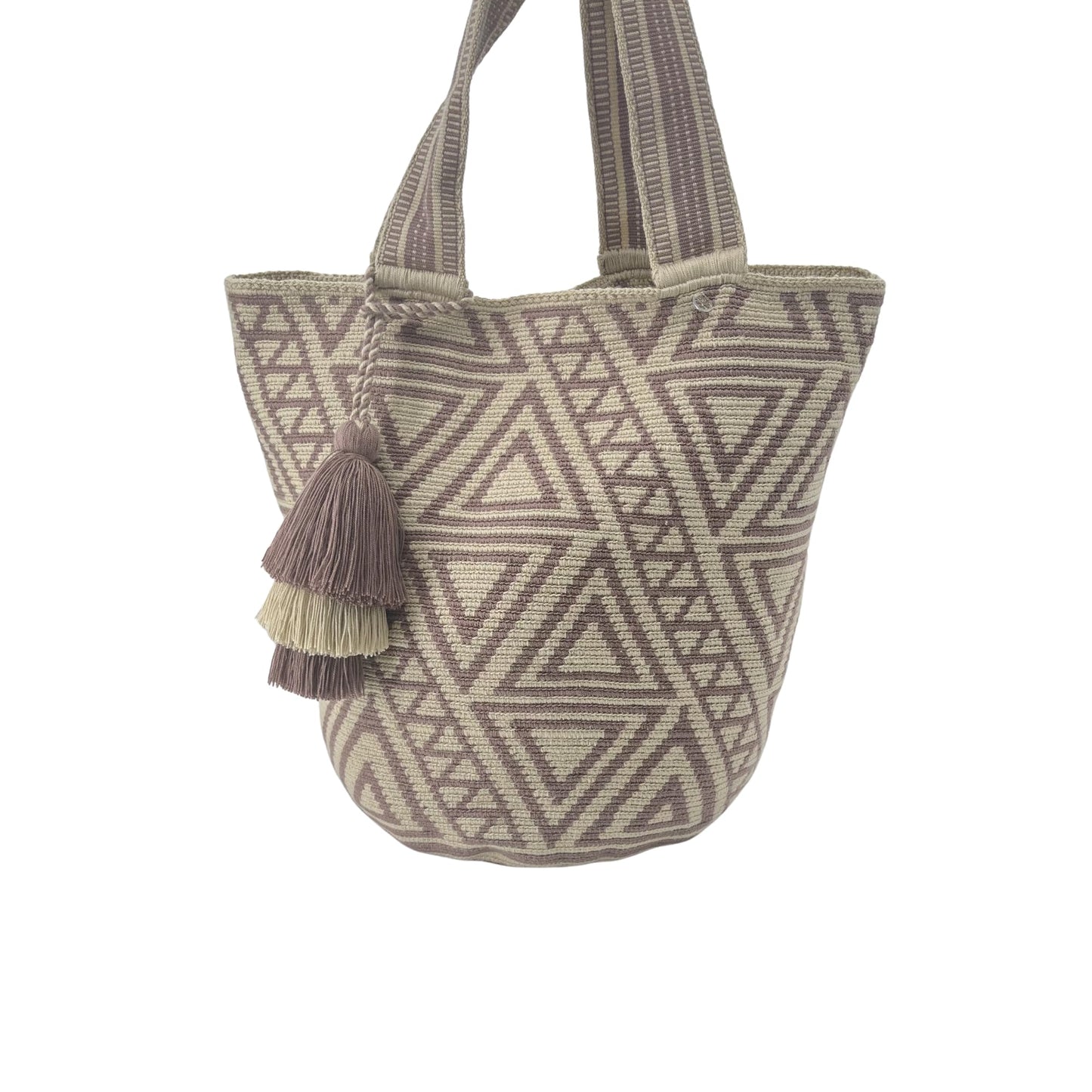 Authentic Wayuu Bag - Large Handmade Colombian Mochila - Handwoven Tribal Crossbody Shoulder Bag for Women - Unique