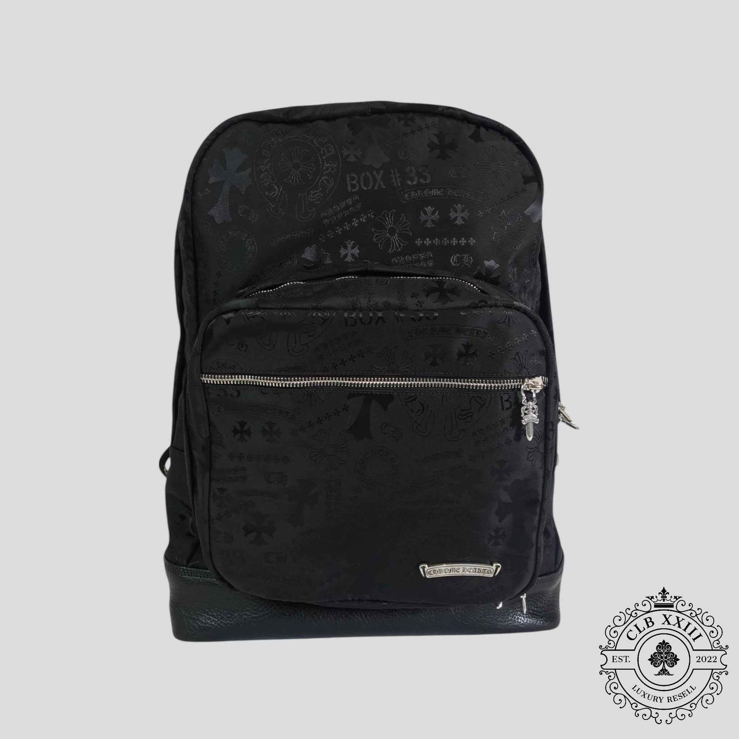 Chrome Hearts Nylon Stencil 7th Grade Backpack