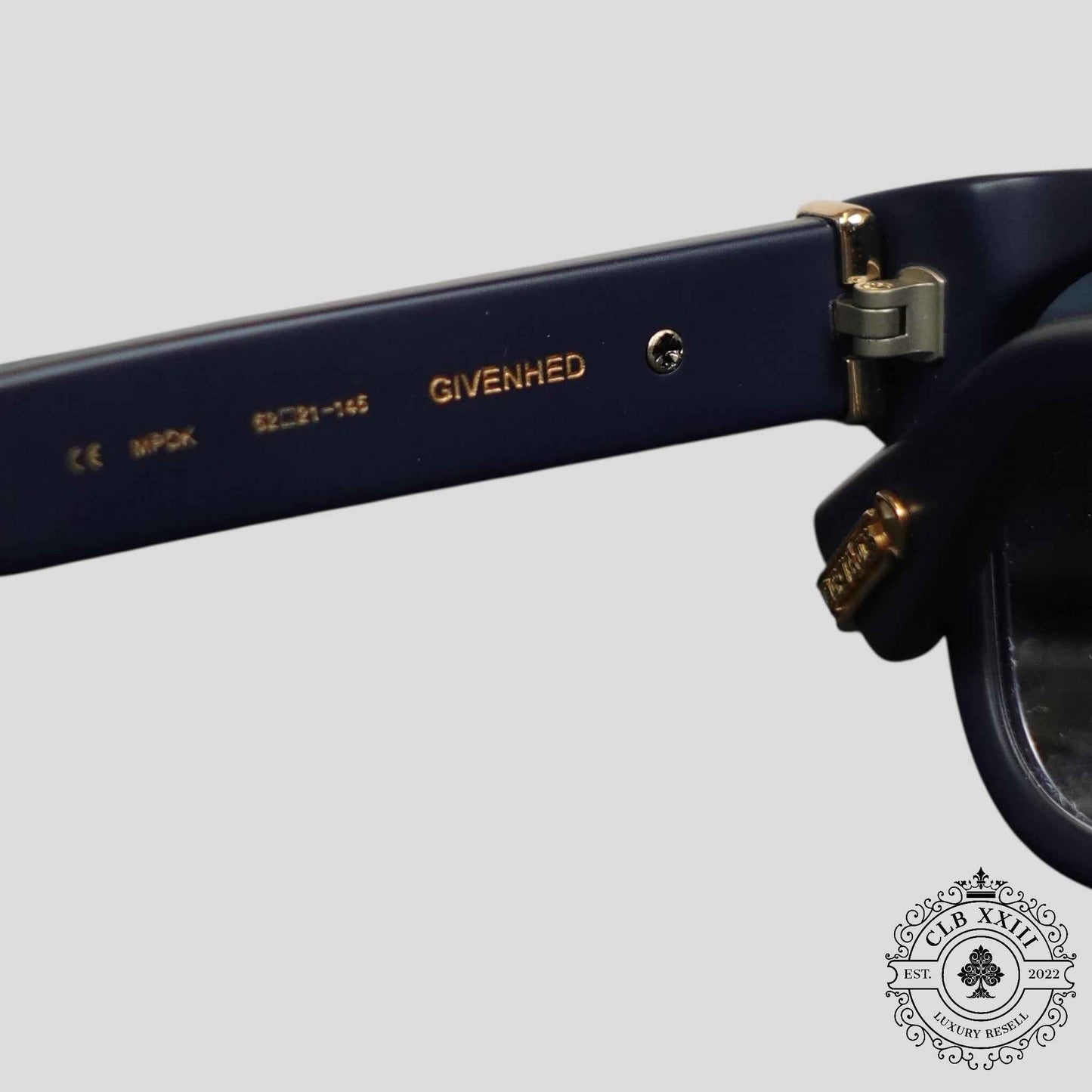 Chrome Hearts Givenhed Sunglasses in Matte Navy