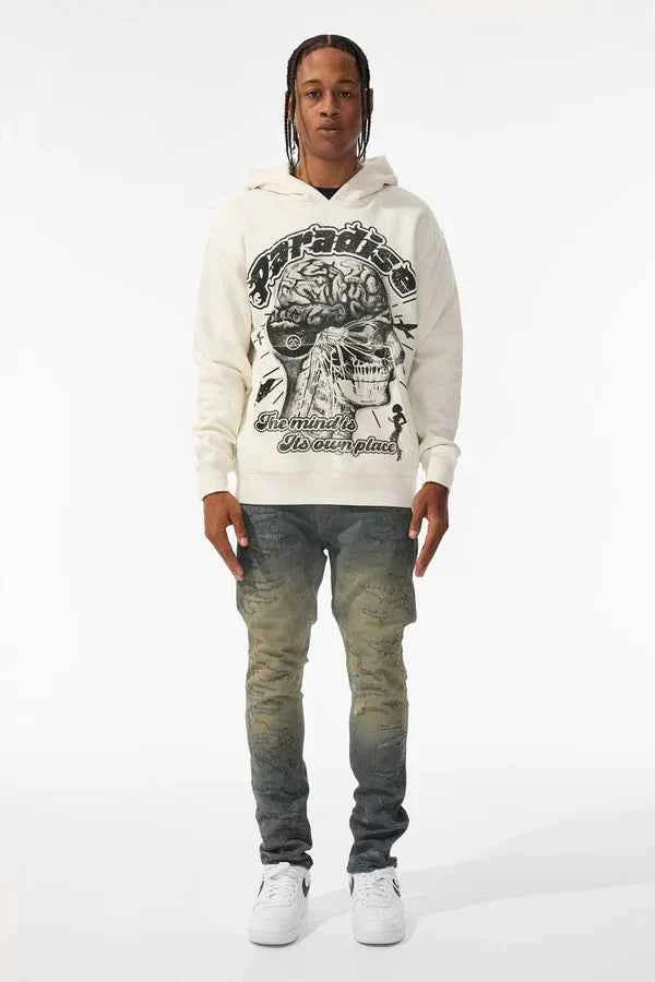Jordan Craig Cranial Paradise Pullover - Bone