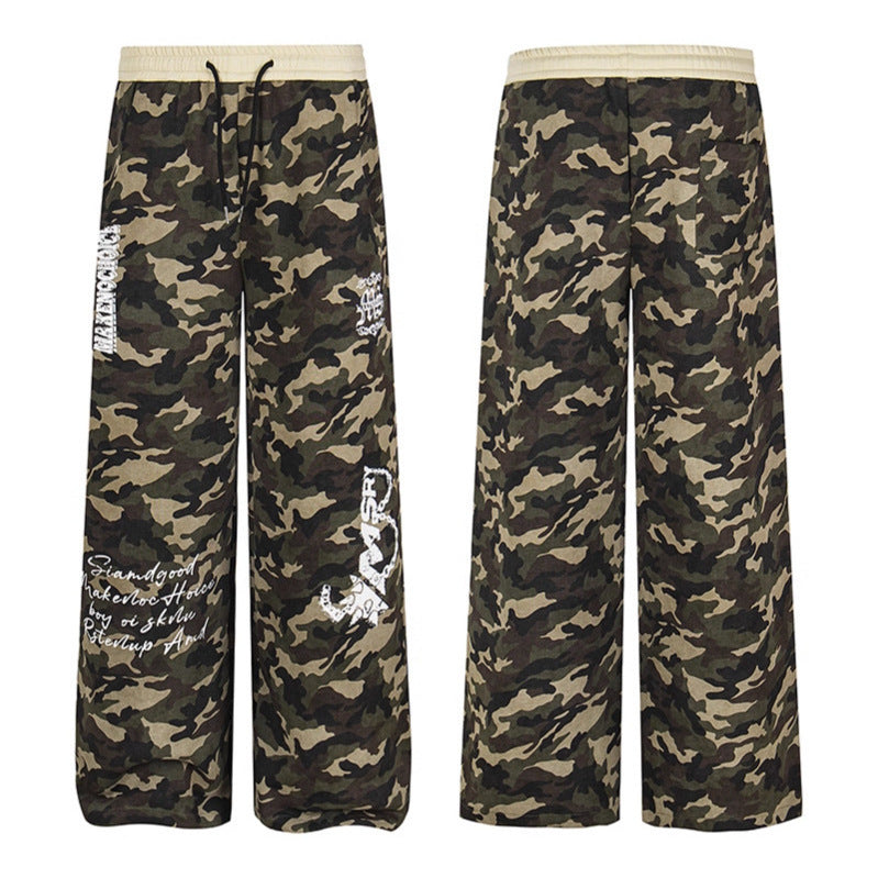 LUW Street Fashion Camuflage Casual Pant D002 - Luxuryurbanwear