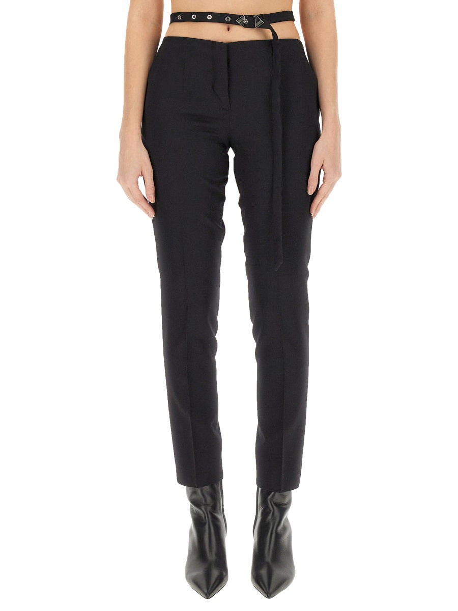 The Attico Women Cut Out Pants
