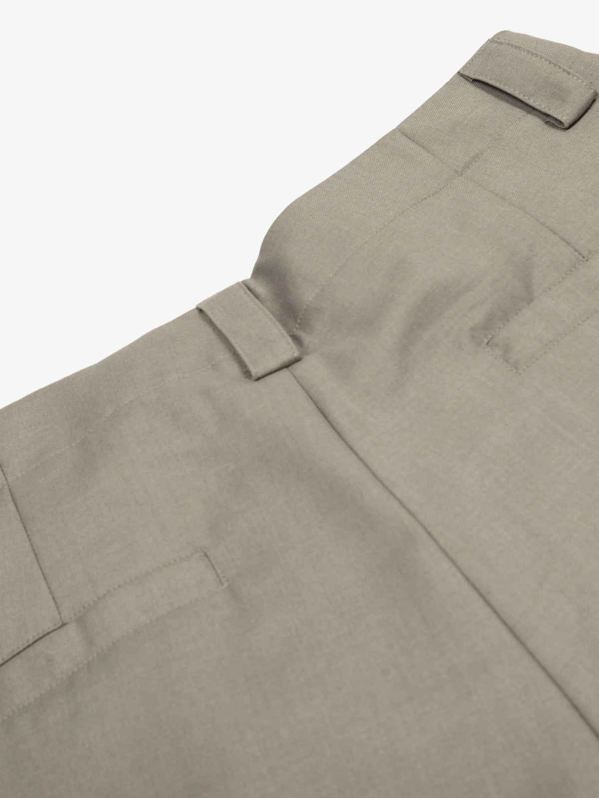 Deconstructed Pleated Pendant Casual Jorts