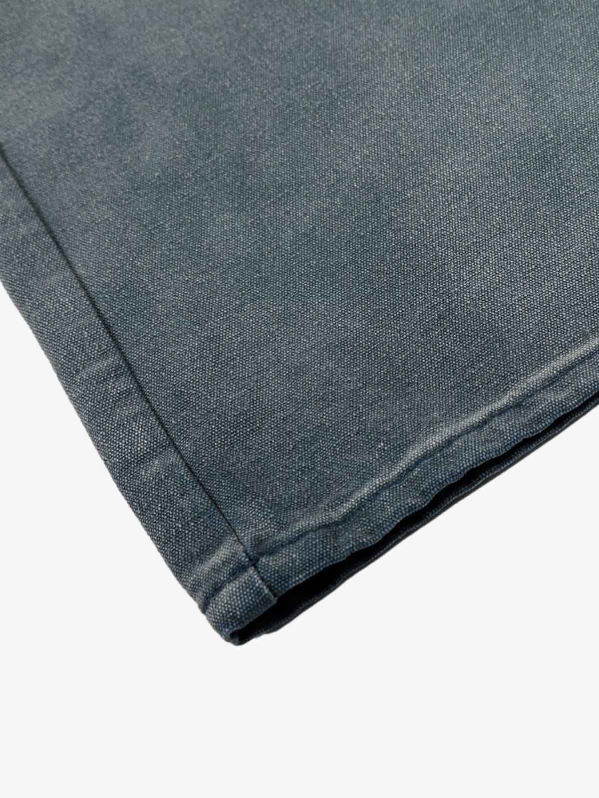 Vintage Washed Ruched Detail Utility Jeans - Luxuryurbanwear