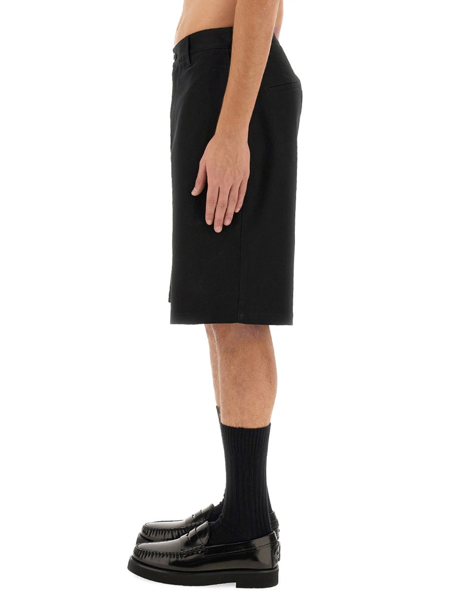 Moschino Men Bermuda With Logo