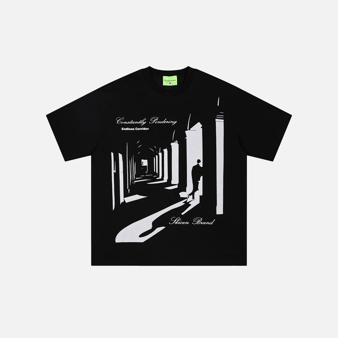 Y2K Essential Graphic Hip Hop Cotton T-Shirt - Luxuryurbanwear