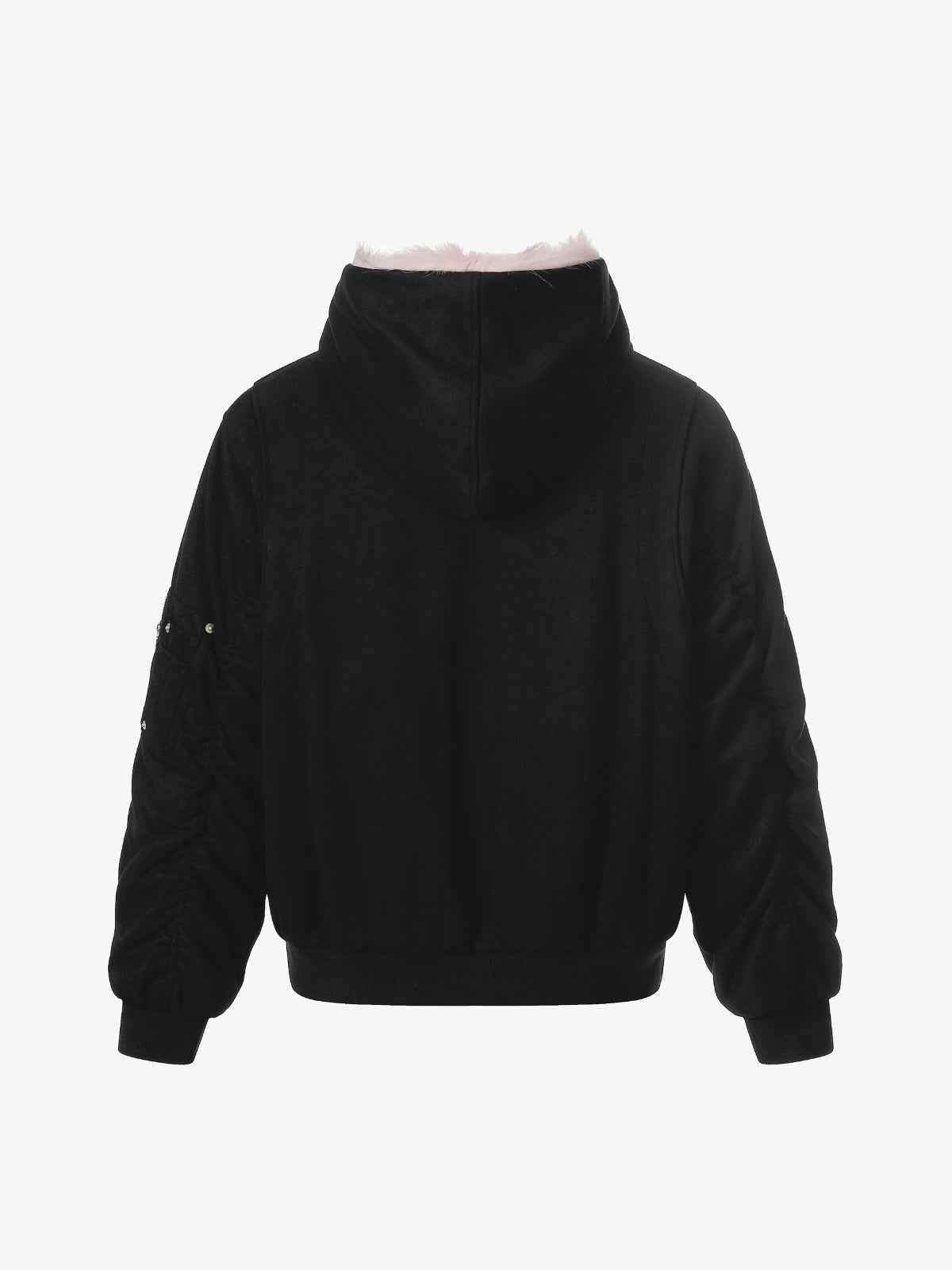 Street Fur Reversible Hooded Jacket - 2493