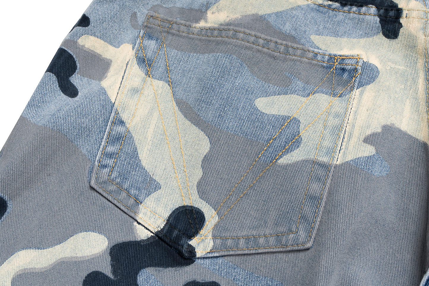 Camo Wide Leg | Baggy Jeans - Luxuryurbanwear