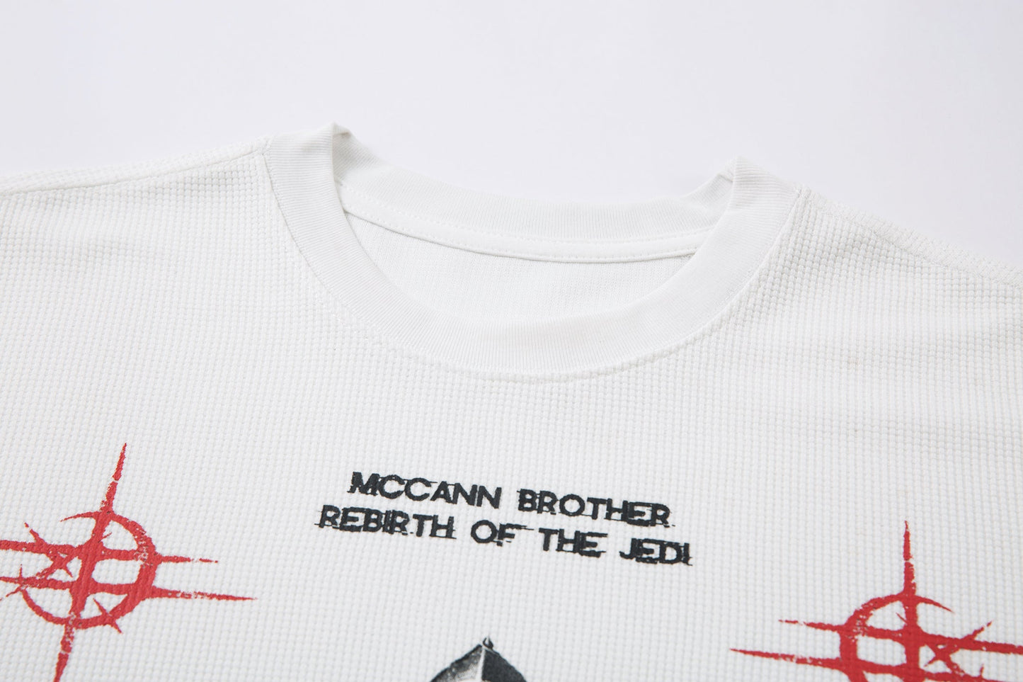 Gothic Cross Print | Graphic Sweatshirt - Luxuryurbanwear